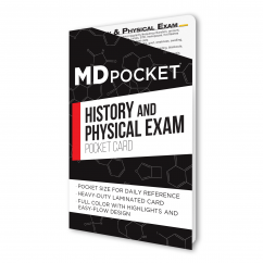 History & Physical Exam Card