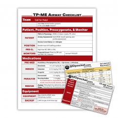 TP-ME Airway Checklist Combo Pack