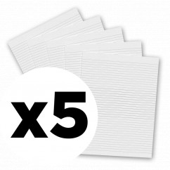 5 Pack - 8.5 x 11 Notepads