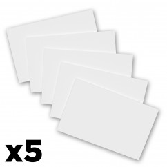 5 Pack - 8 x 5 Notepads - Blank