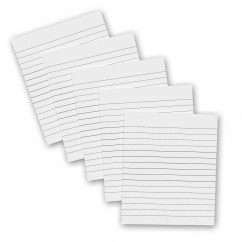 5 Pack - Memo ISO Clipboard Notepads