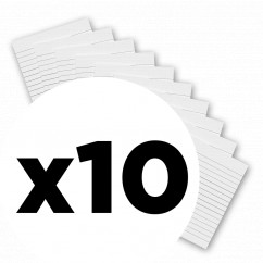 10 Pack - 4 x 4.75 Notepads