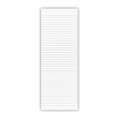 Vertical WhiteCoat Clipboard Notepad