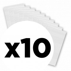 10 Pack - 5 x 8.75 Notepads