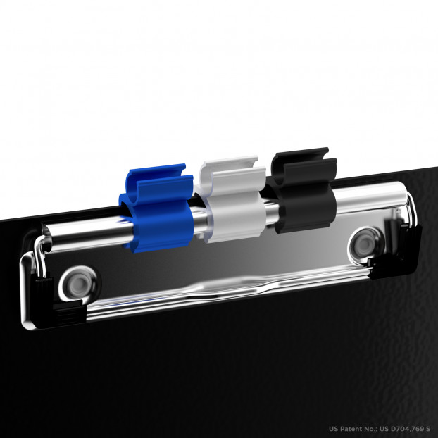 Engraved Clipboard Magnetic Pen Stylus Holder Promotional Choose Clip Color  