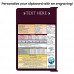  Folding Memo - WhiteCoat Clipboard® - Wine Medical Edition