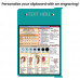 Folding Memo - WhiteCoat Clipboard® - Teal Nursing Edition