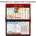 WhiteCoat Clipboard® - Red Care & Communication Edition