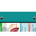 WhiteCoat Clipboard® Concealed - Teal Respiratory Therapy Edition