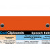 WhiteCoat Clipboard® - Orange Speech Language Pathology Edition