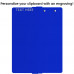 Blue Vertical ISO Clipboard