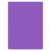Letter Size 8.5 x 11 Aluminum Clipboard | Lilac