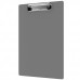 Letter Size 8.5 x 11 Aluminum Clipboard | Silver