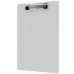 Letter Size 8.5 x 11 Aluminum Clipboard | White