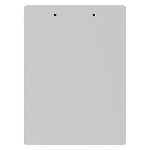 4.25 x 11 Aluminum Server Clipboard - White
