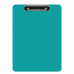 Letter Size 8.5 x 11 Plastic Clipboard | Teal