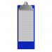 4.25 x 11 Aluminum Server Clipboard - Blue