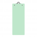 4.25 x 11 Aluminum Server Clipboard - Mint