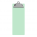 4.25 x 11 Aluminum Server Clipboard - Mint