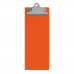 4.25 x 11 Aluminum Server Clipboard - Orange