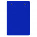 Memo Size 5 x 8 Aluminum Clipboard | Blue