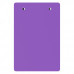 Memo Size 5 x 8 Aluminum Clipboard | Lilac