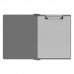 Right Folding Ledger ISO Clipboard |Silver