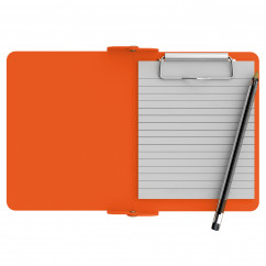 Orange Mini Novel ISO Clipboard