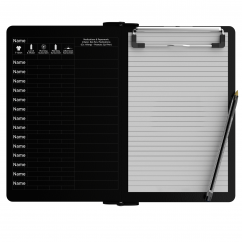 Camp ISO Clipboard | Black