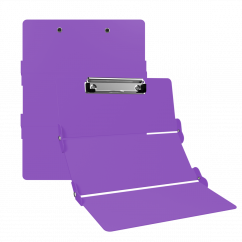 Lilac Trifold ISO Clipboard