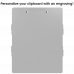 White Trifold ISO Clipboard