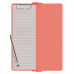 WhiteCoat Clipboard® Vertical - Coral Anesthesia Edition