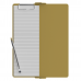 WhiteCoat Clipboard® Vertical - Tactical Brown Pharmacy Edition