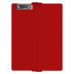 Red Vertical ISO Clipboard