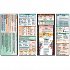 Trifold Physical Therapy Adhesive Reference Label
