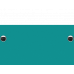 WhiteCoat Clipboard® ISO Centerfold Teal