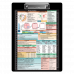 Flat Aluminum Medical Clipboard 
