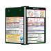  Folding Memo - WhiteCoat Clipboard® - Green Medical Edition