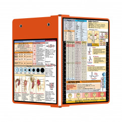Folding Memo - WhiteCoat Clipboard® - Orange Nursing Edition