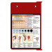Folding Memo - WhiteCoat Clipboard® - Red Nursing Edition