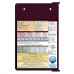  Folding Memo - WhiteCoat Clipboard® - Wine Medical Edition