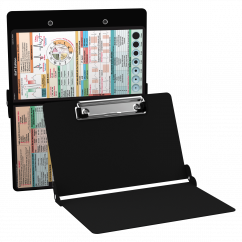 WhiteCoat Clipboard® - Black EMT Edition