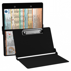 WhiteCoat Clipboard® - Black Medical Edition