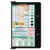 WhiteCoat Clipboard® - Black Nursing Edition