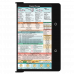 WhiteCoat Clipboard® - Black Physical Therapy Edition
