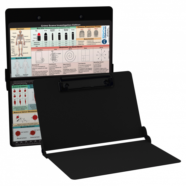 WhiteCoat Clipboard® - Blackout Crime Scene Investigation Edition WhiteCoat Clipboard® - Blackout Crime Scene Investigation Edition