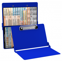 WhiteCoat Clipboard® - Blue Podiatry Edition