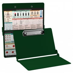 WhiteCoat Clipboard® - Green Crime Scene Investigation Edition