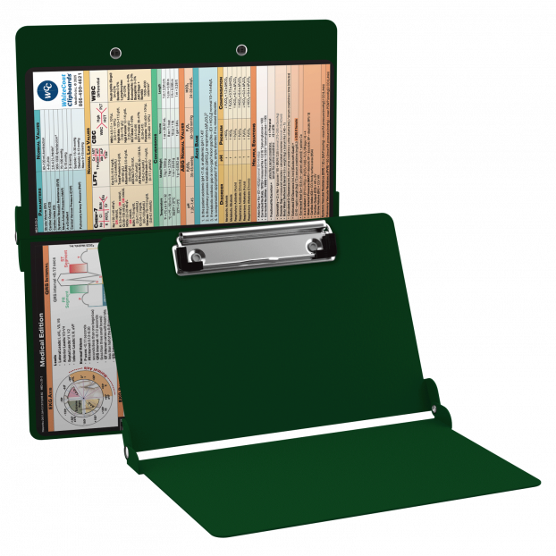 WhiteCoat Clipboard® - Green Medical Edition 