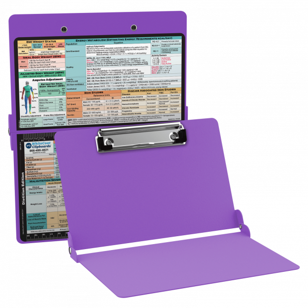 WhiteCoat Clipboard® - Lilac Dietitian Edition